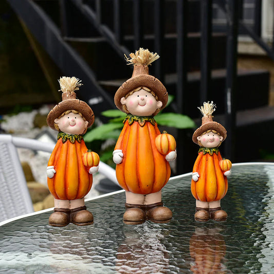 Autumn Whimsy: Discover the Pumpkin Child Ornaments