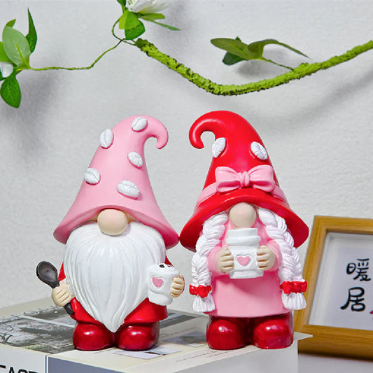 Whimsy & Romance: Meet the Love Dwarf Couple Ornaments