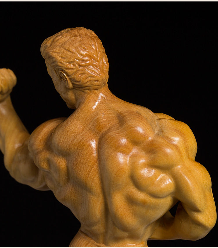 Bodybuilder ornament