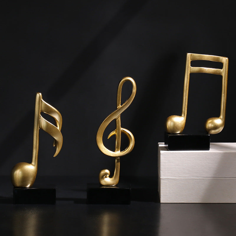 Musical note ornaments