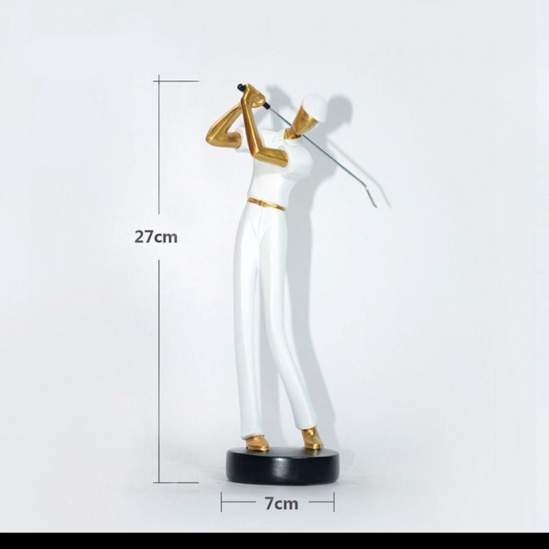 Golfer ornament