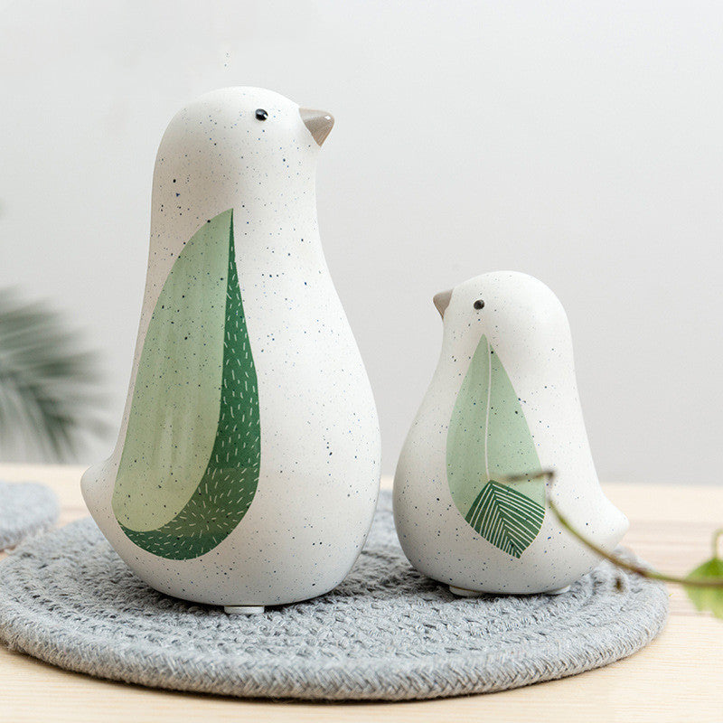 Cute bird ornaments