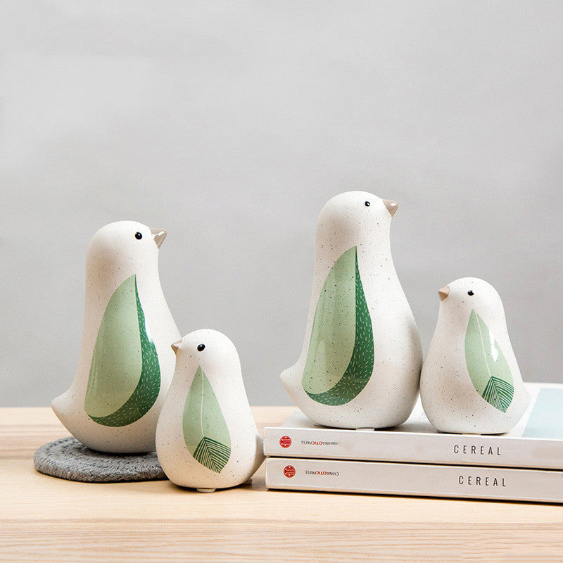 Cute bird ornaments