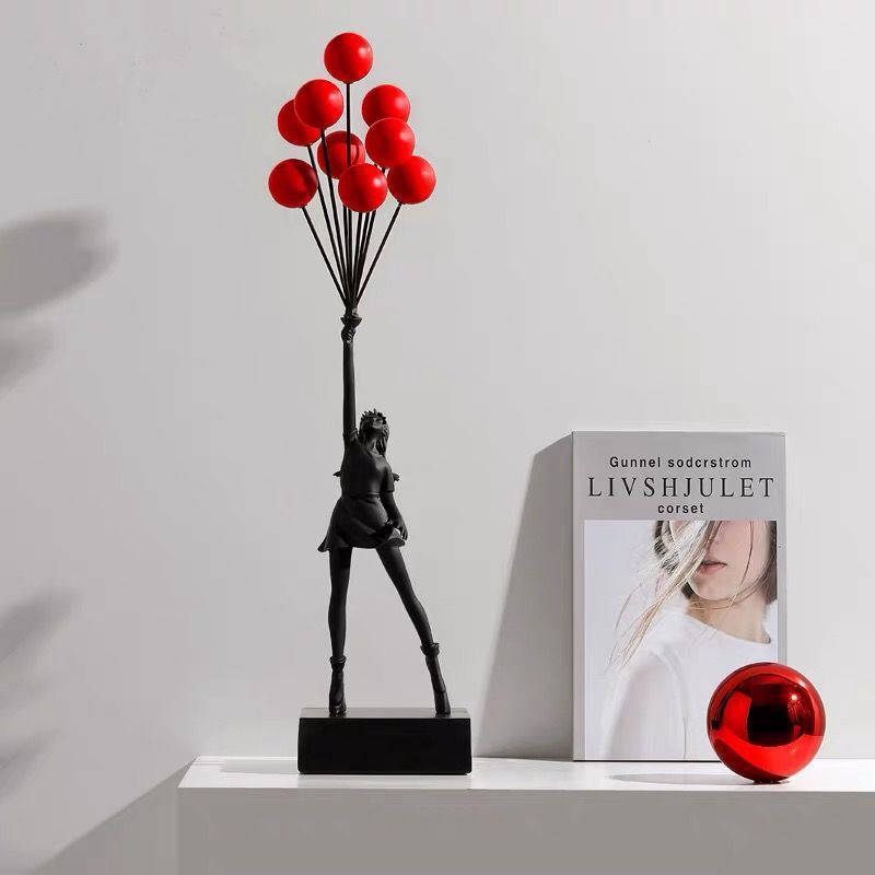 Balloon lady ornament