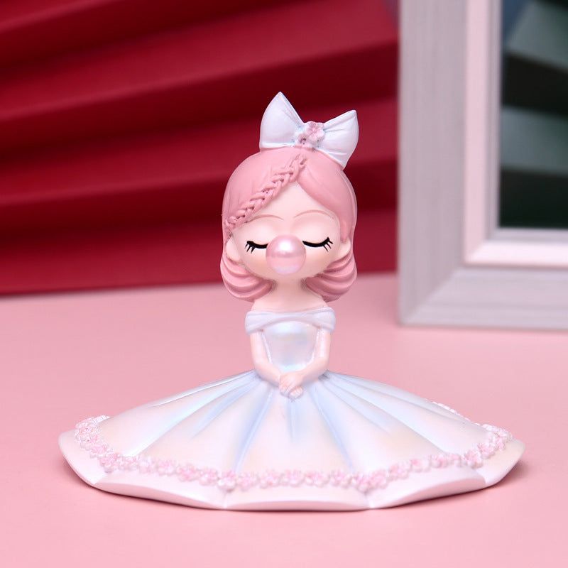 Bubble gum princess ornament