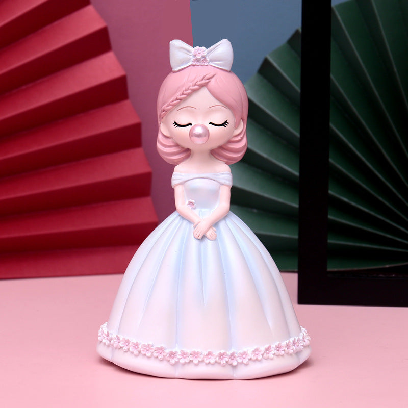 Bubble gum princess ornament