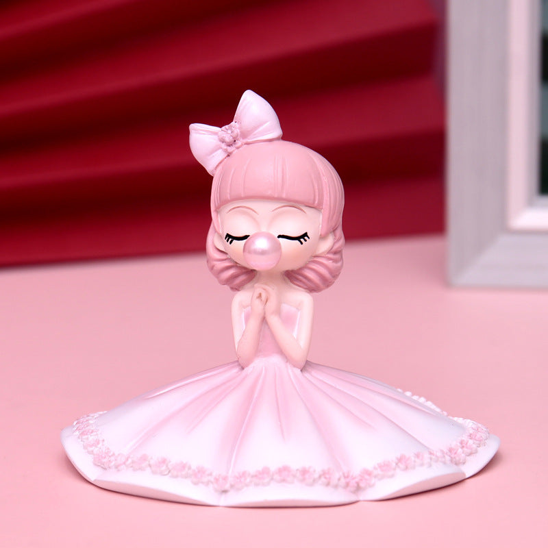 Bubble gum princess ornament