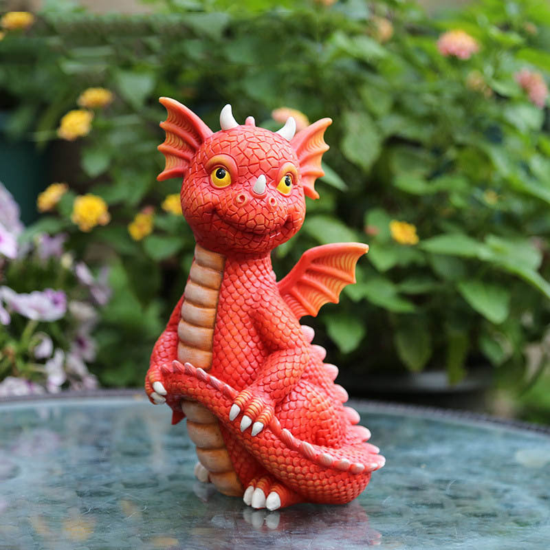 Cute baby dragon ornament