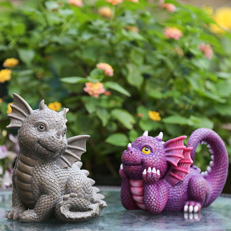 Cute baby dragon ornament