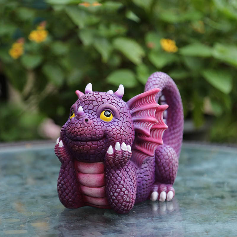 Cute baby dragon ornament