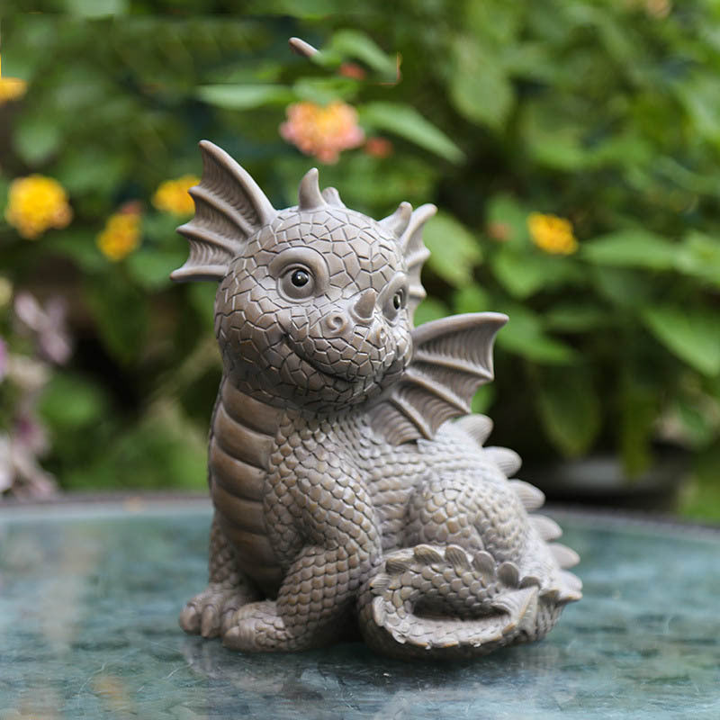 Cute baby dragon ornament