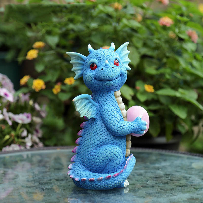 Cute baby dragon ornament