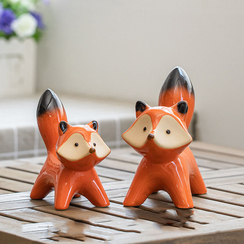 Fox ornaments