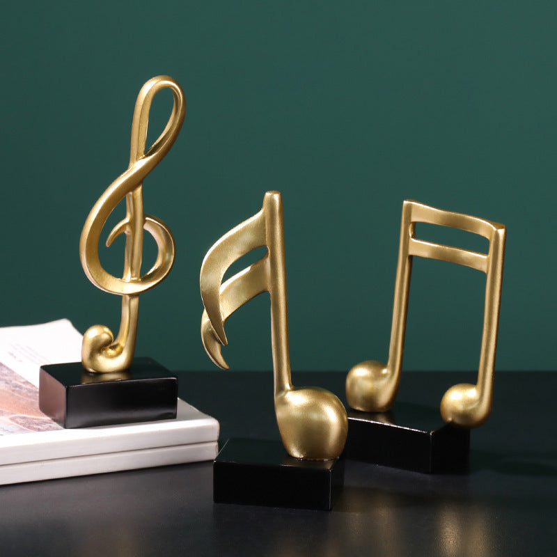 Musical note ornaments