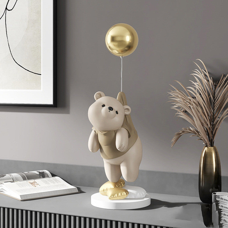 Cute balloon bear ornament