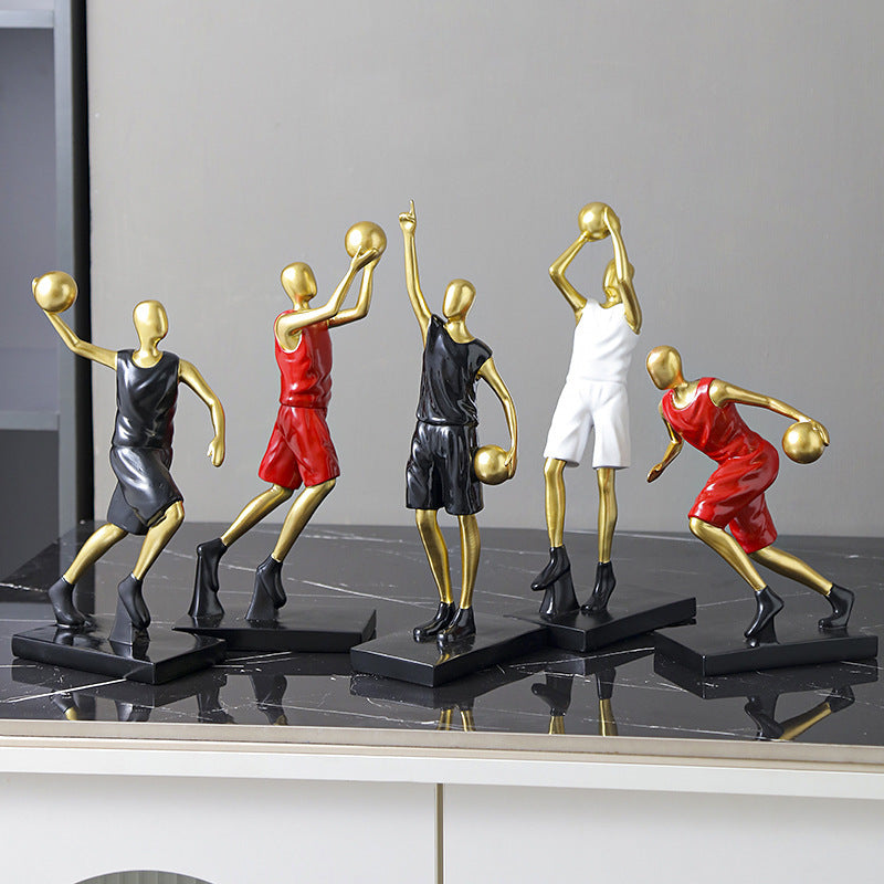 Basketball player ornaments