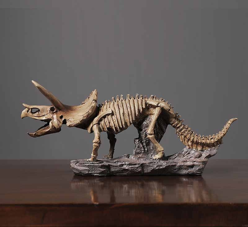 Dinosaur fossil ornaments