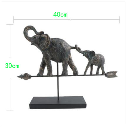 Arrow Elephant Ornaments