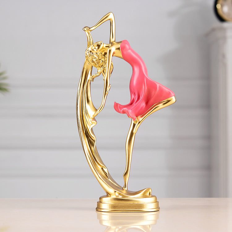 Dancing lady ornament