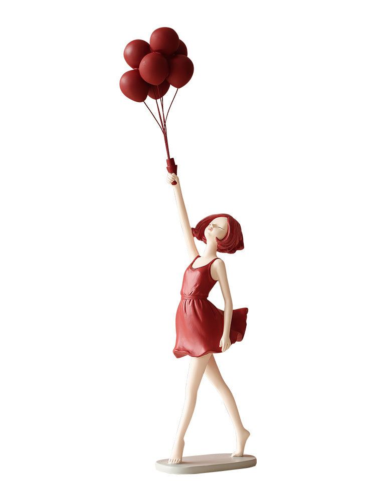 Balloon lady ornament