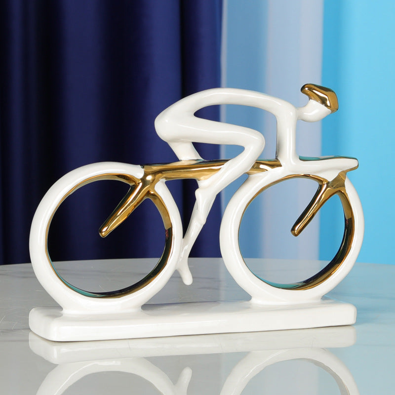 Cyclist ornaments