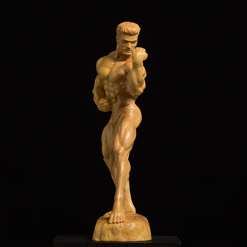 Bodybuilder ornament