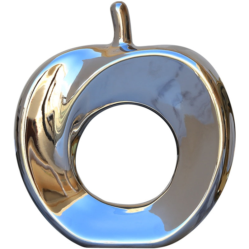 Golden apple ornament