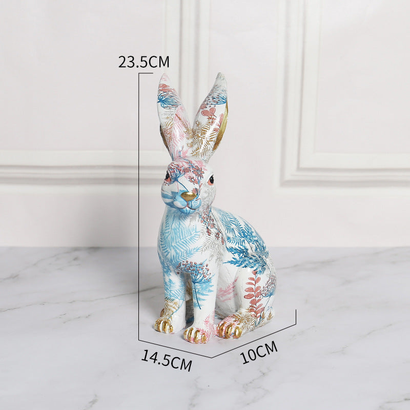 Cute pretty rabbit ornament