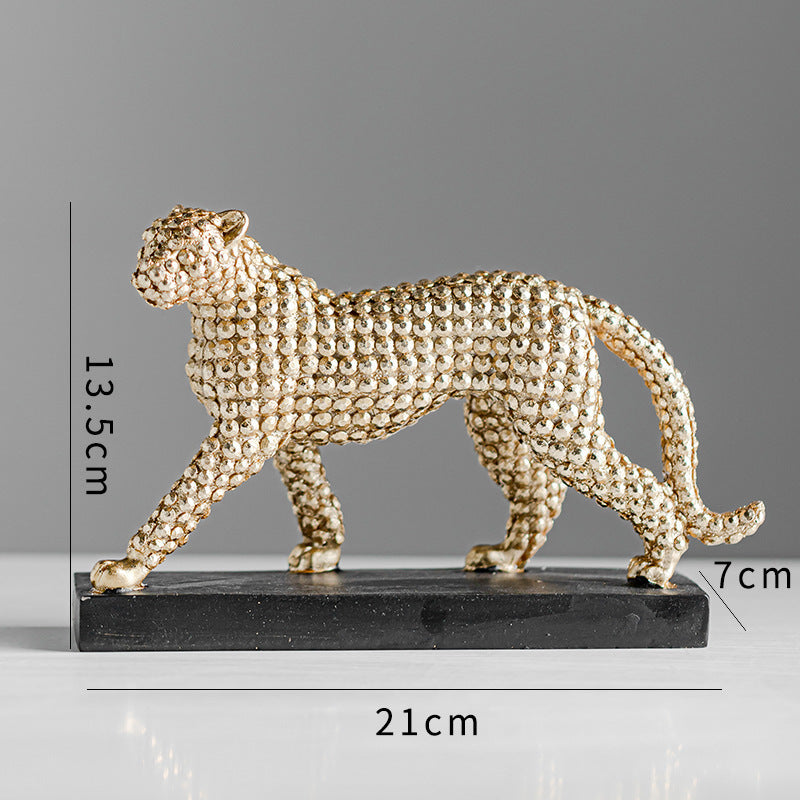 Leopard ornament