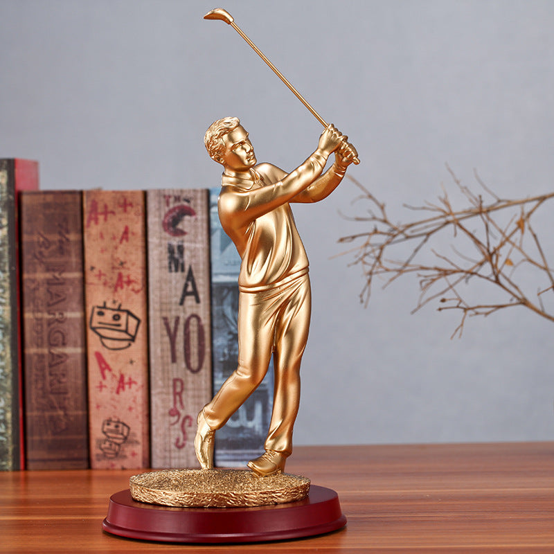 Golfer ornament