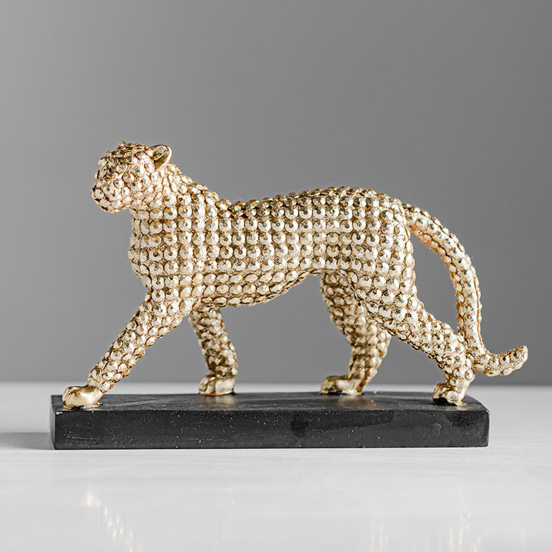 Leopard ornament