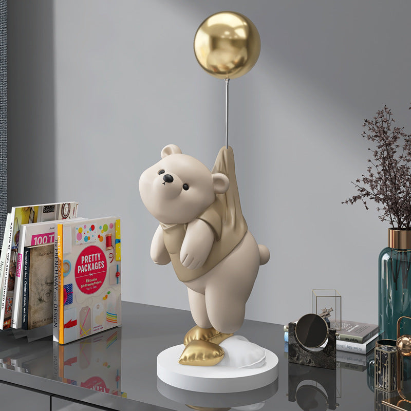 Cute balloon bear ornament