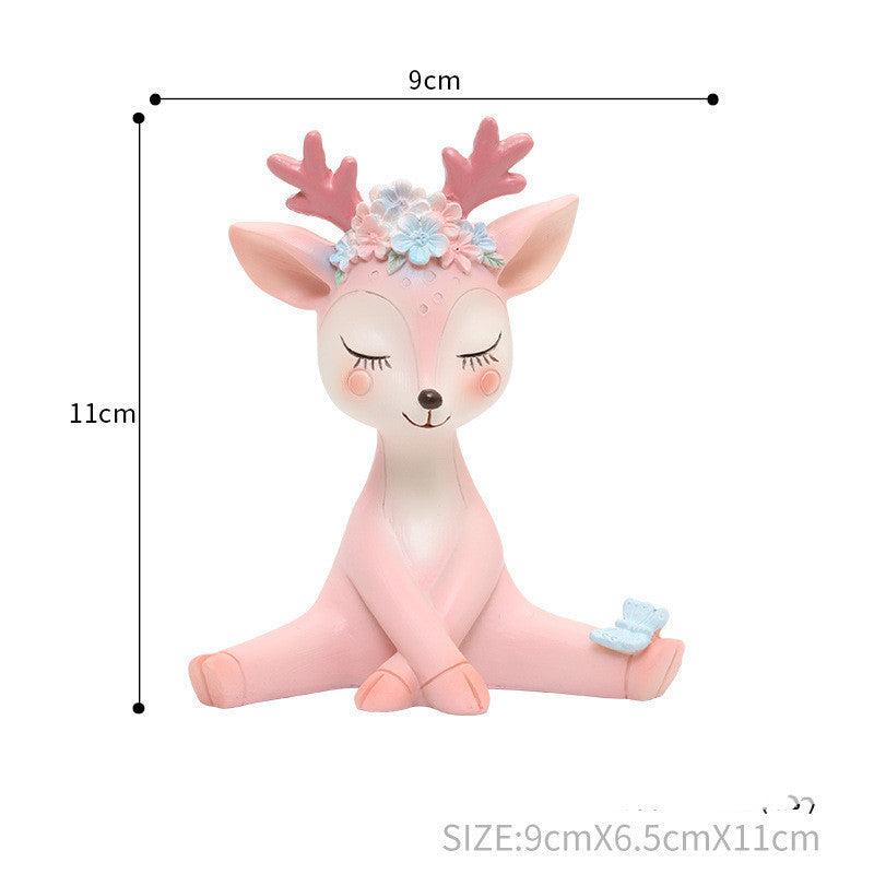 Cute deer ornament