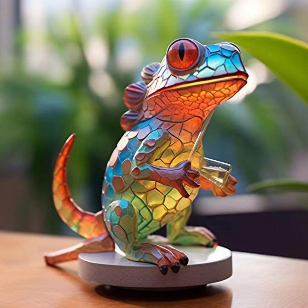 Colorful nice animal ornaments