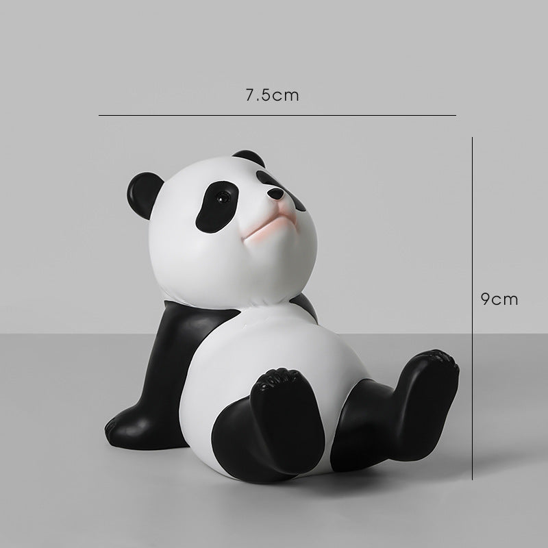 Cute panda ornaments