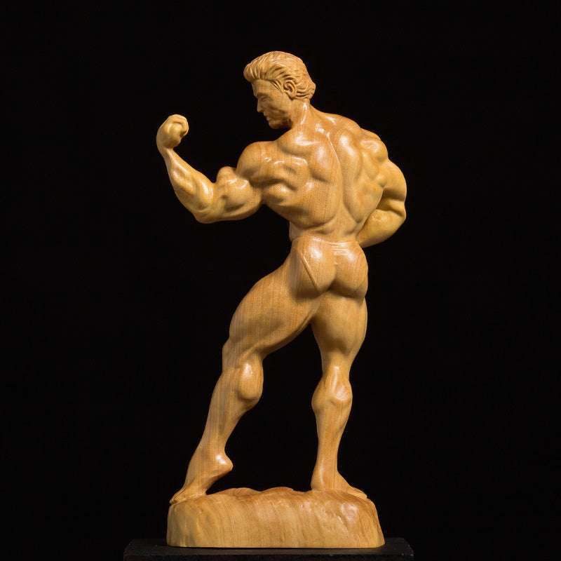 Bodybuilder ornament