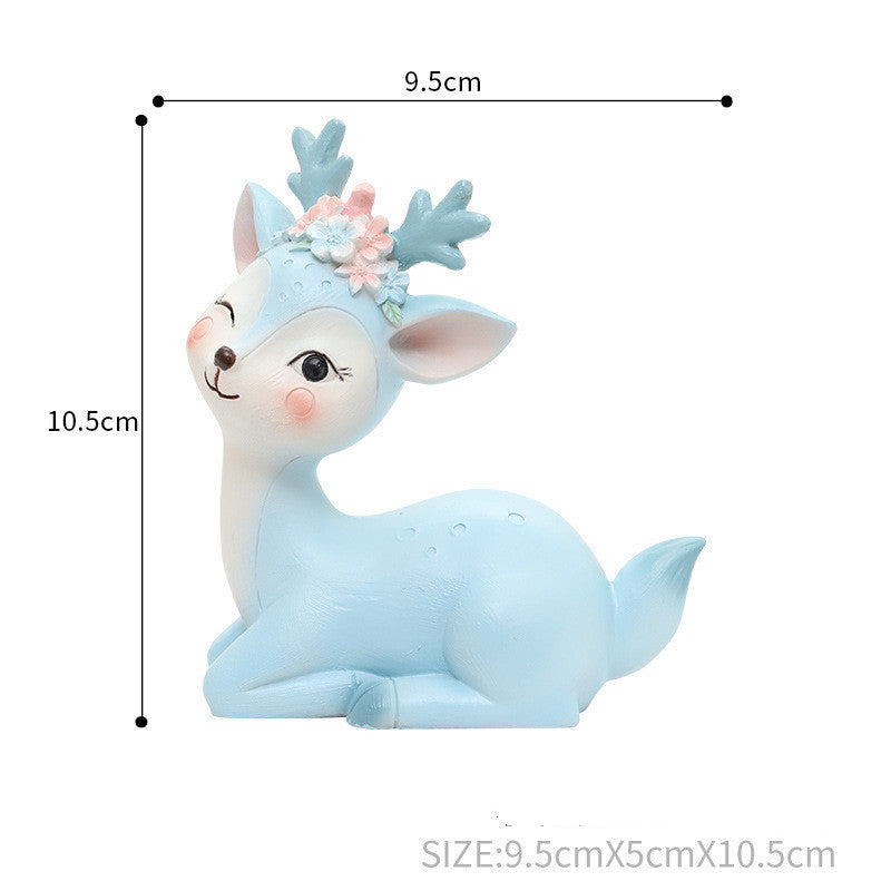 Cute deer ornament