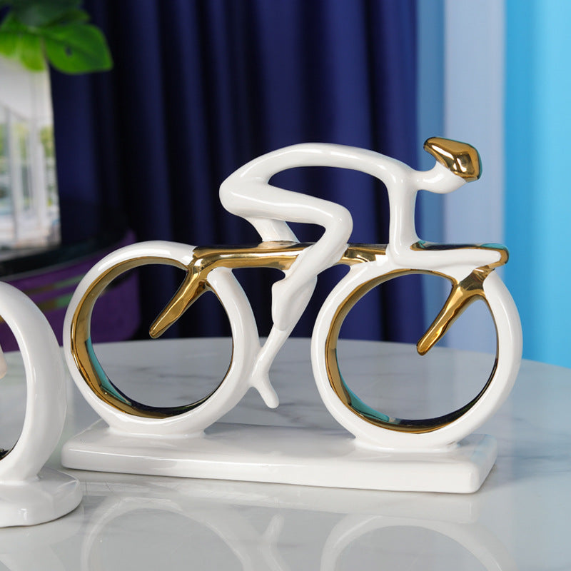 Cyclist ornaments