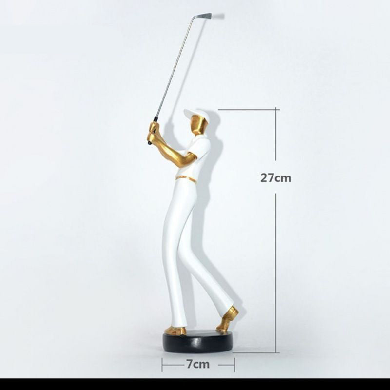 Golfer ornament