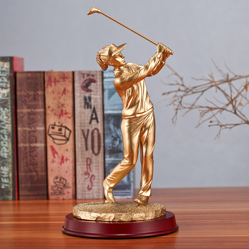 Golfer ornament