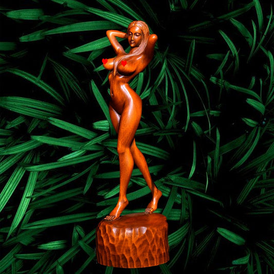 Sexy naked lady ornament