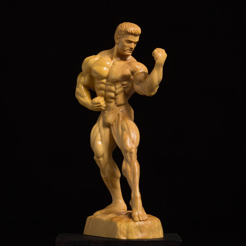 Bodybuilder ornament