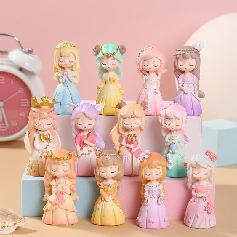 Lovely princess ornaments